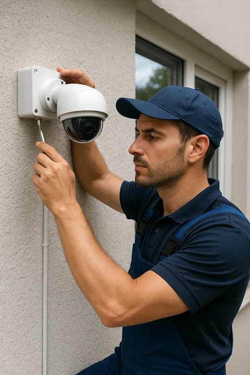 CCTV camera installation